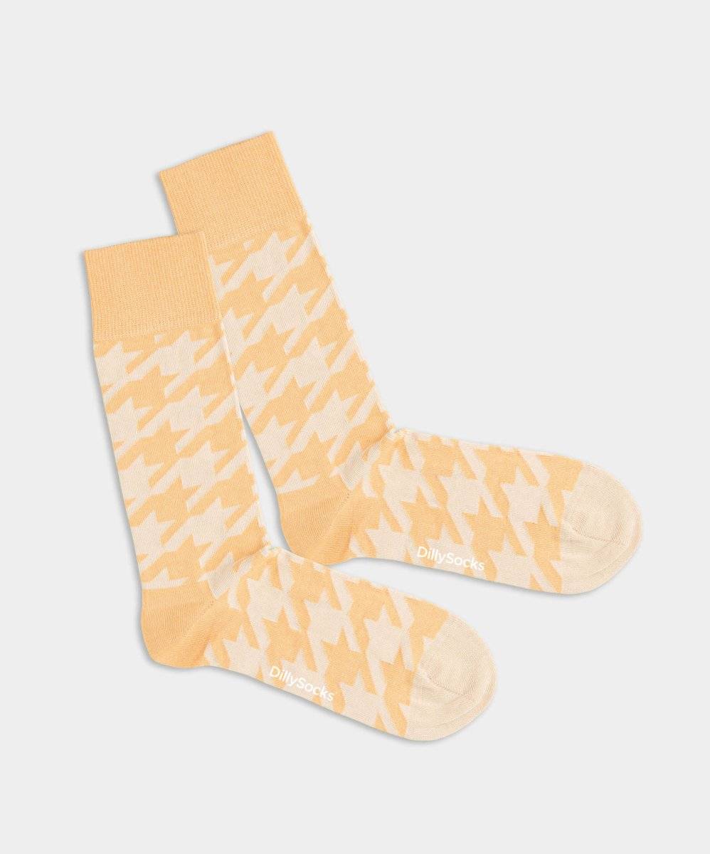 Socken Pastel Houndstooth von DillySocks