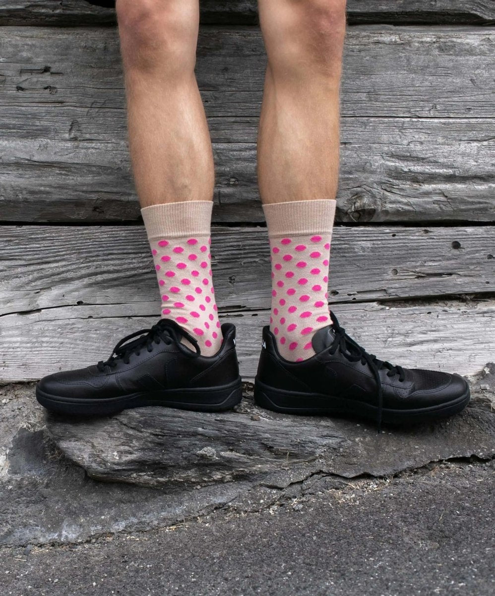 Socken Pink Concrete von DillySocks