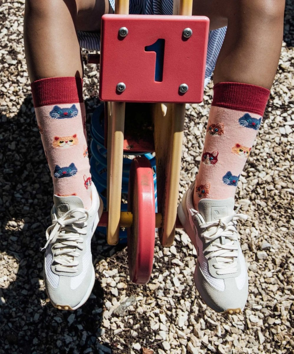 Socken Pinky Kitten von DillySocks