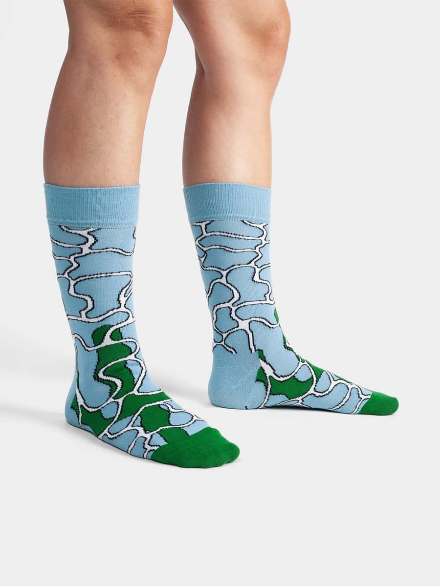 Socken Pool Reflections von DillySocks