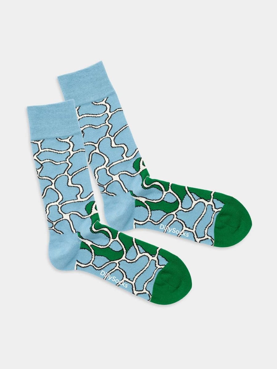 Socken Pool Reflections von DillySocks