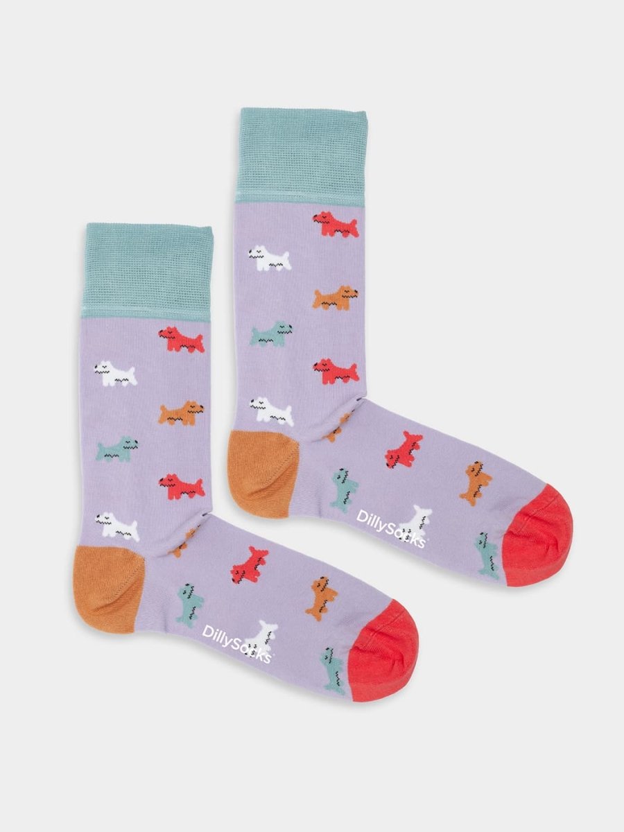 Socken Puppy Parade von DillySocks