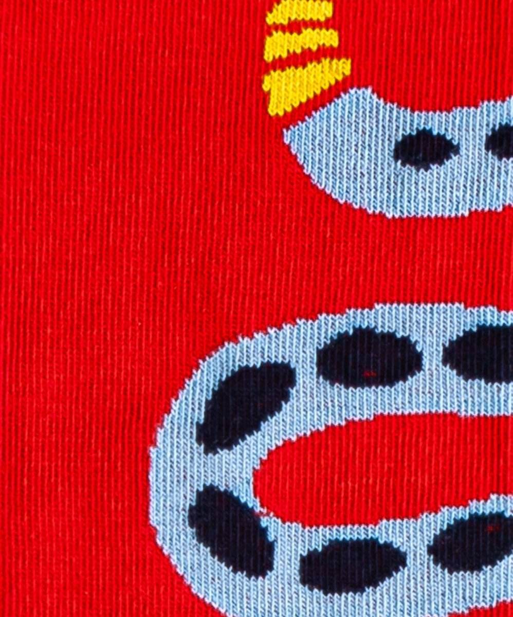 Socken Rattle Snake von DillySocks