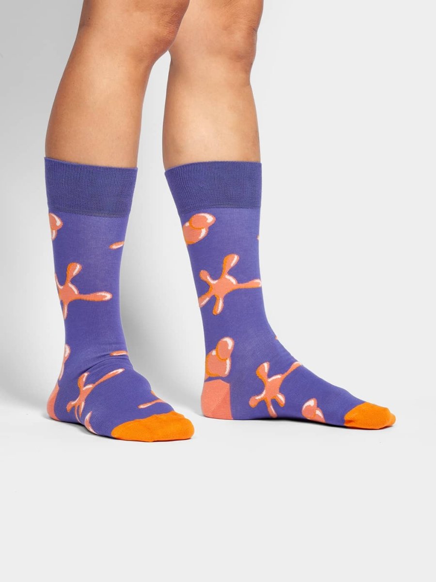 Socken Red Blobs von DillySocks