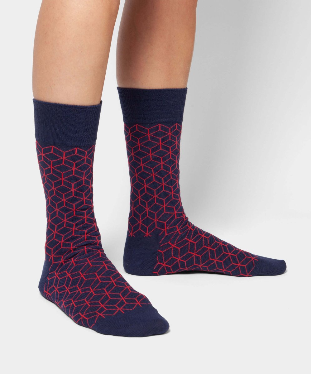 Socken Reddish Lining von DillySocks