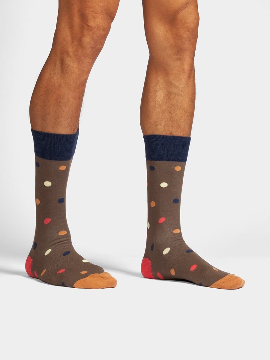 Socken Retro Dots von DillySocks