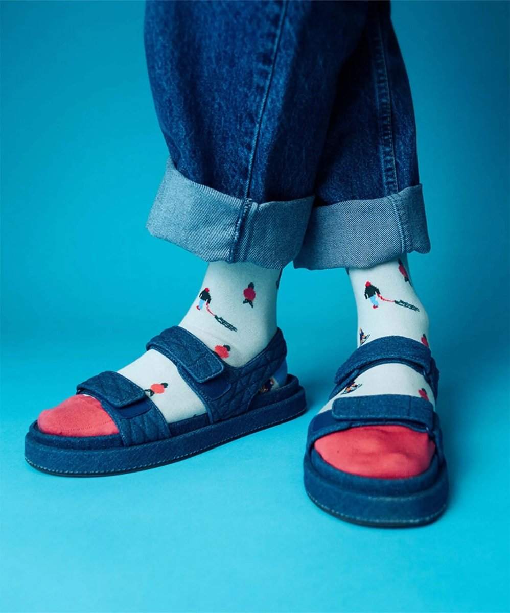 Socken Ride The Sled von DillySocks