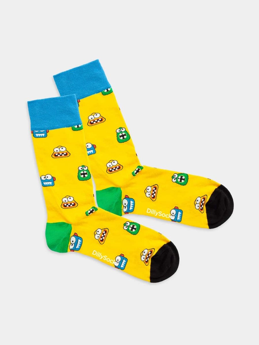 Socken Rolling Eyes von DillySocks