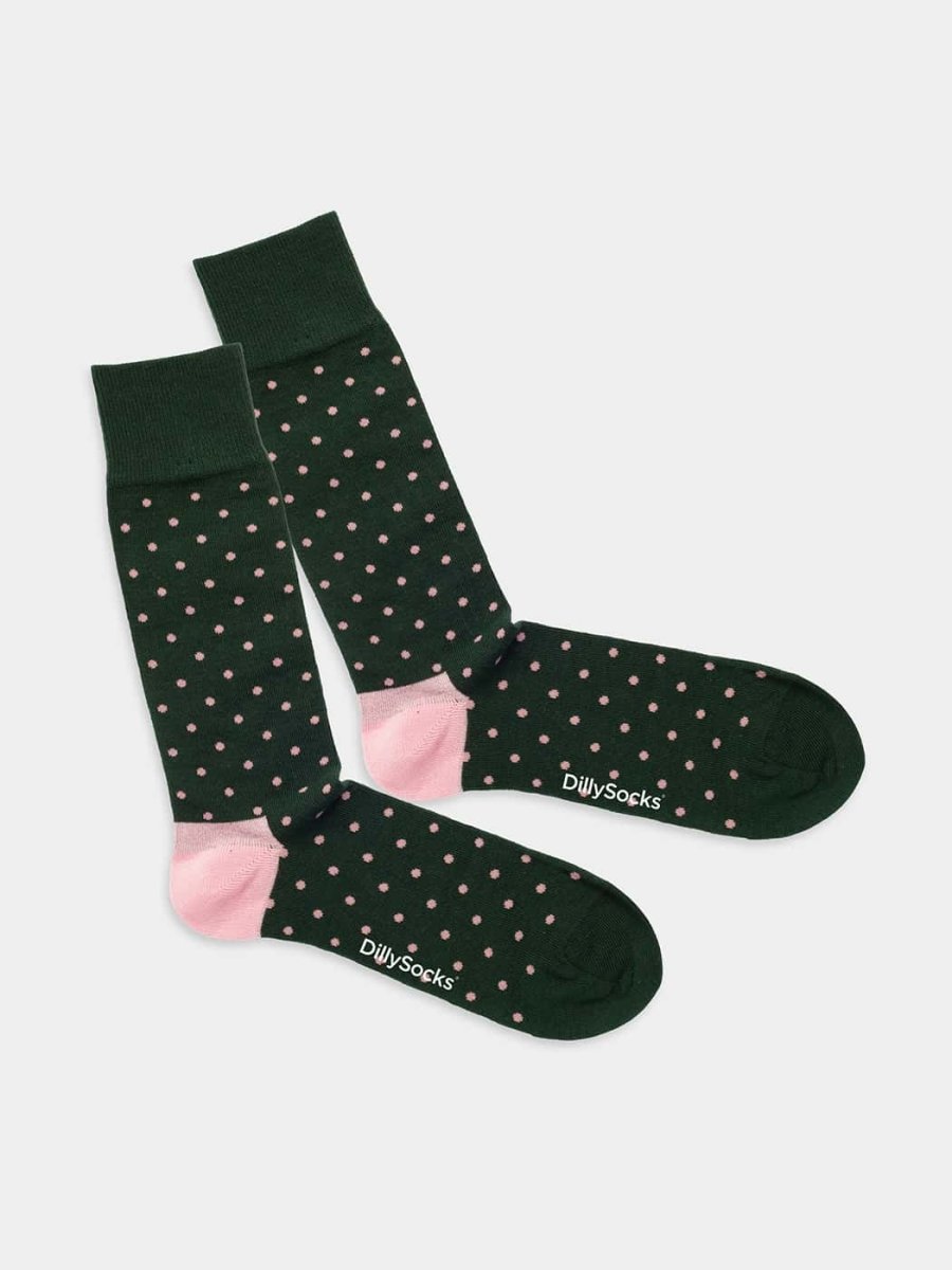 Socken Rose Dot Field von DillySocks