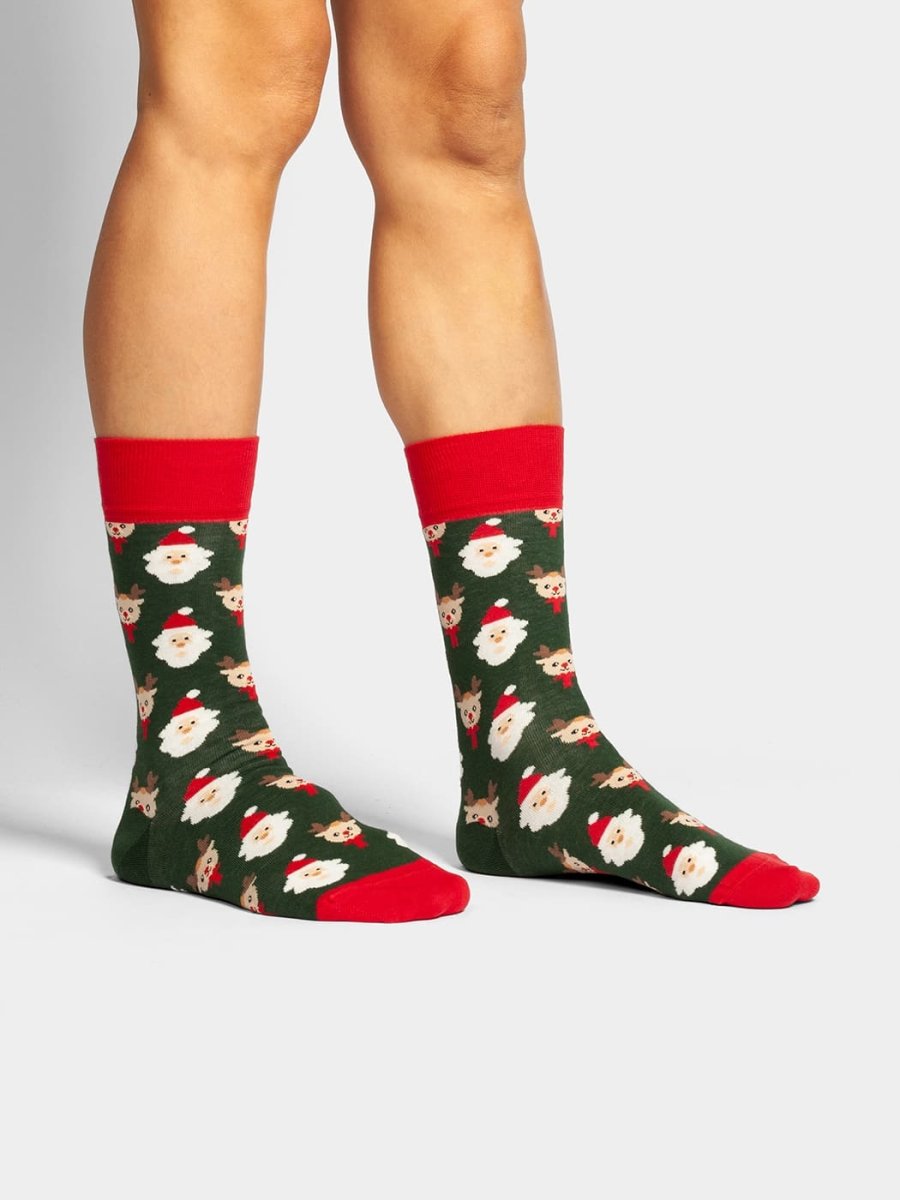 Socken Rudolph in the Forest von DillySocks