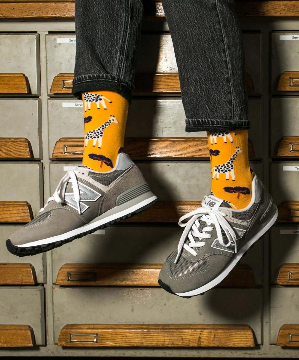 Socken Sand Giraffe von DillySocks