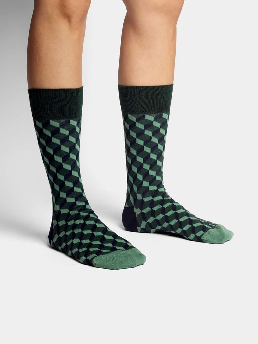 Socken Sea Green Dice von DillySocks