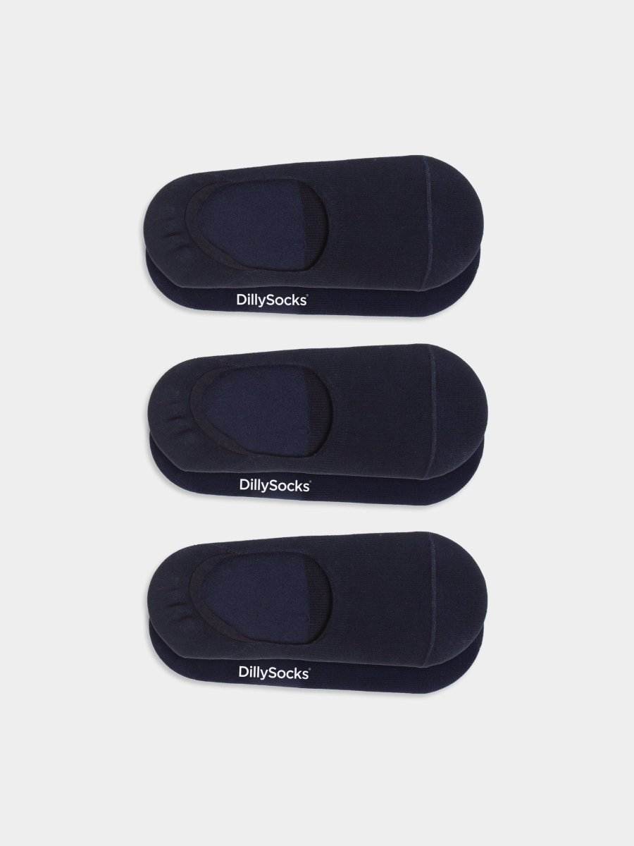 Socken - Sets Hidden Dark Navy (3er Pack) von DillySocks