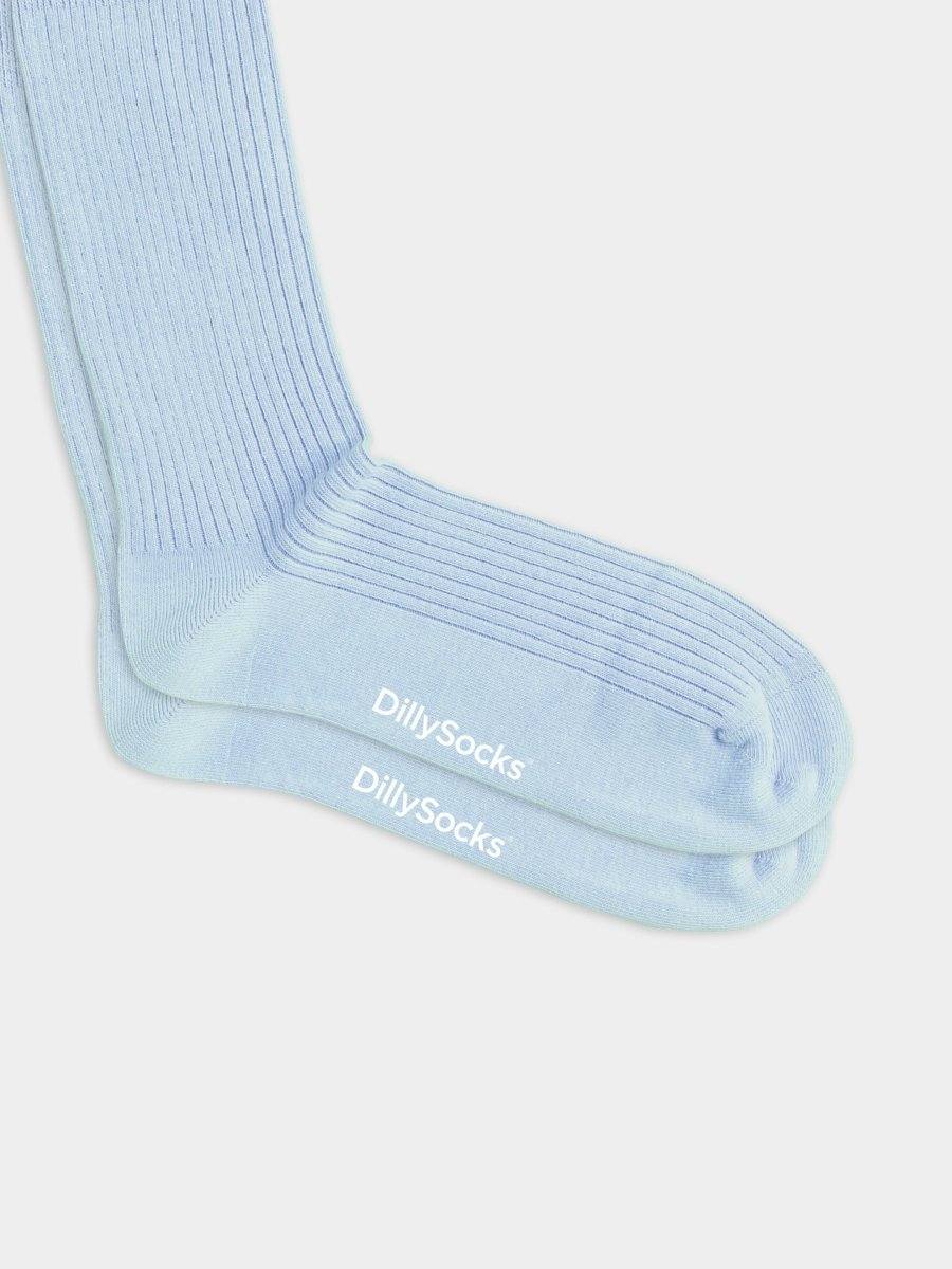 Socken - Sets Ribbed Ocean Blue (3er Pack) von DillySocks