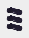Socken - Sets Short Dark Navy (3er Pack) von DillySocks