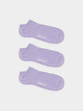 Socken - Sets Short Lavender Lilac (3er Pack) von DillySocks