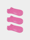 Socken - Sets Short Splash Pink (3er Pack) von DillySocks