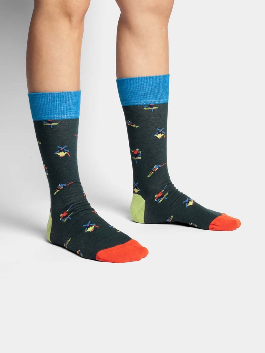 Socken Ski Free von DillySocks