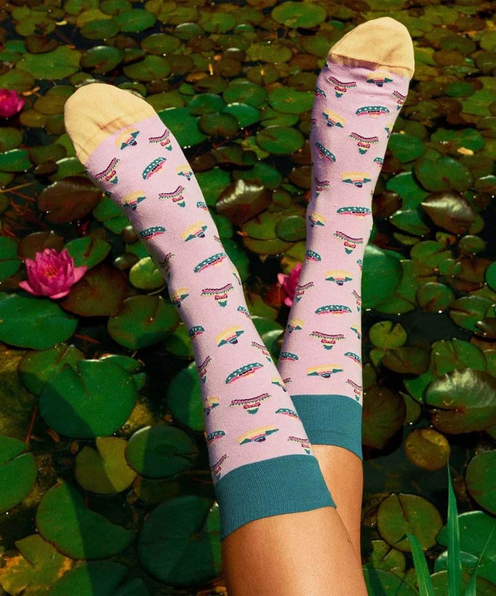 Sombrero Summer Accessoire für stilvollen Sommerlook mit Sombrero und Socken