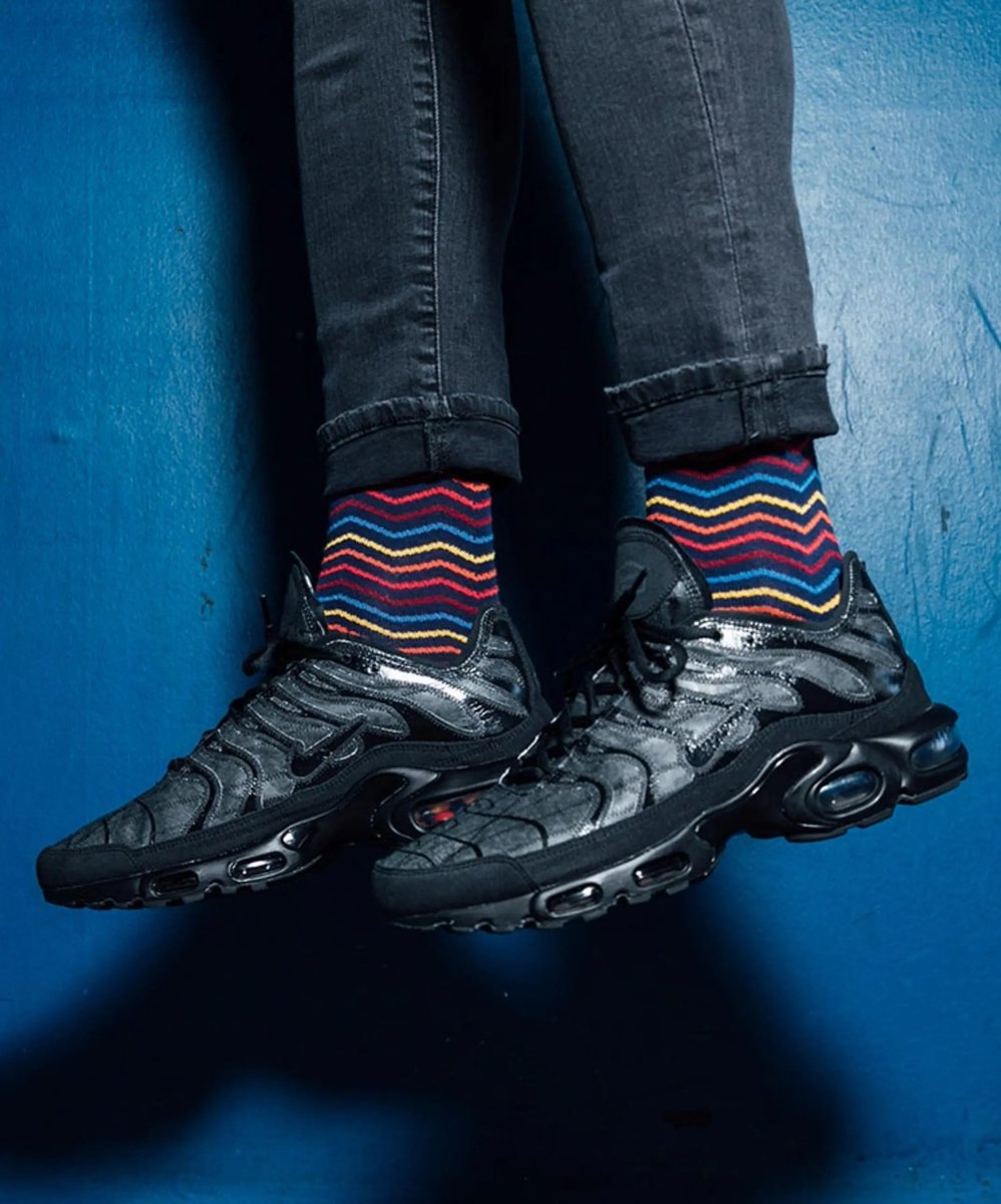 Socken Square Contrast von DillySocks