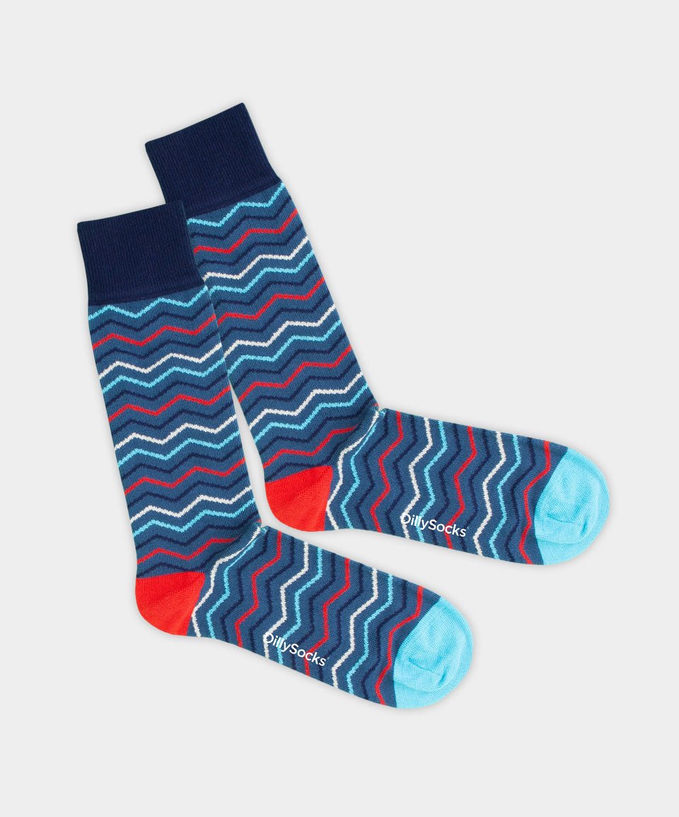 Socken Square Riviera von DillySocks