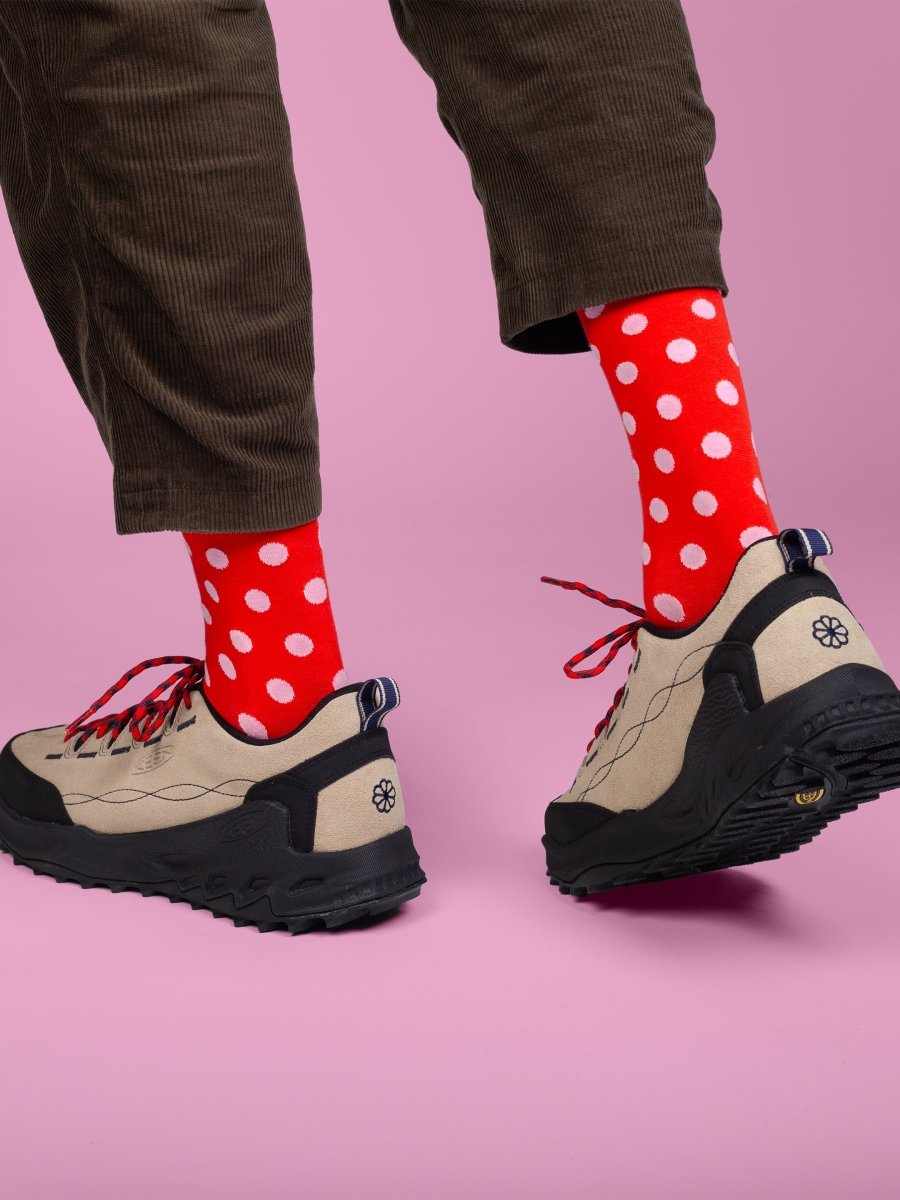 Socken Strawberry Dots von DillySocks
