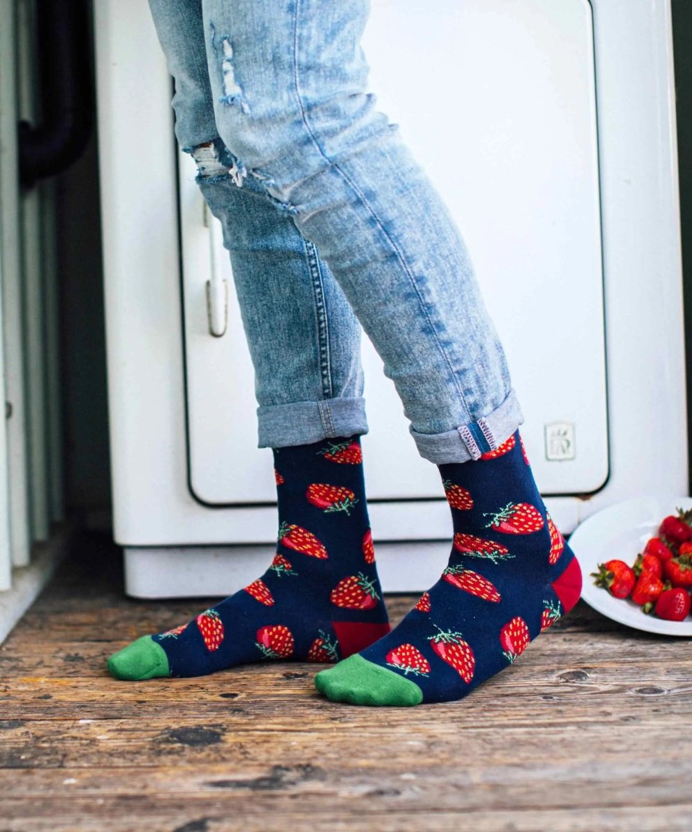 Socken Strawberry Sky von DillySocks