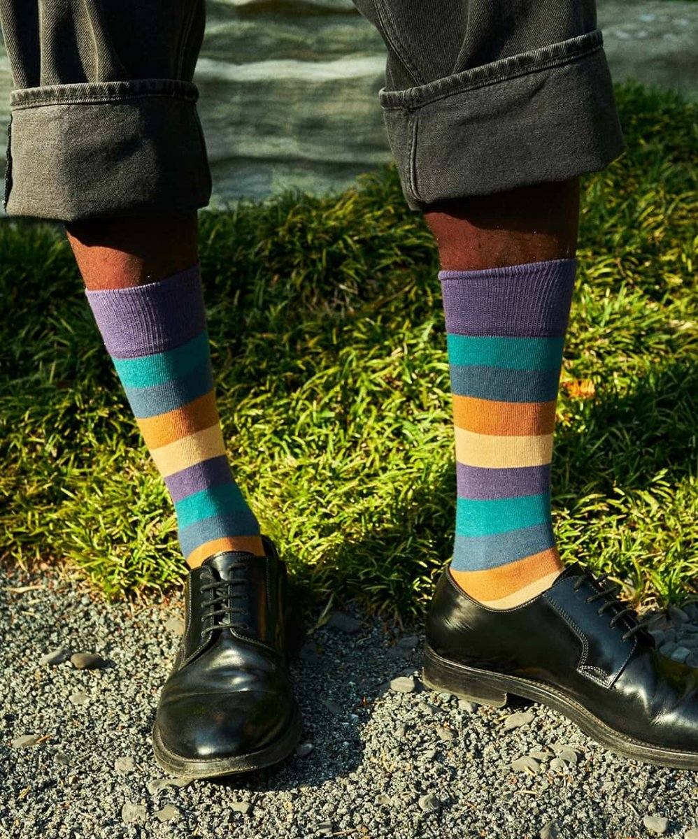 Socken Sunset Stripes von DillySocks