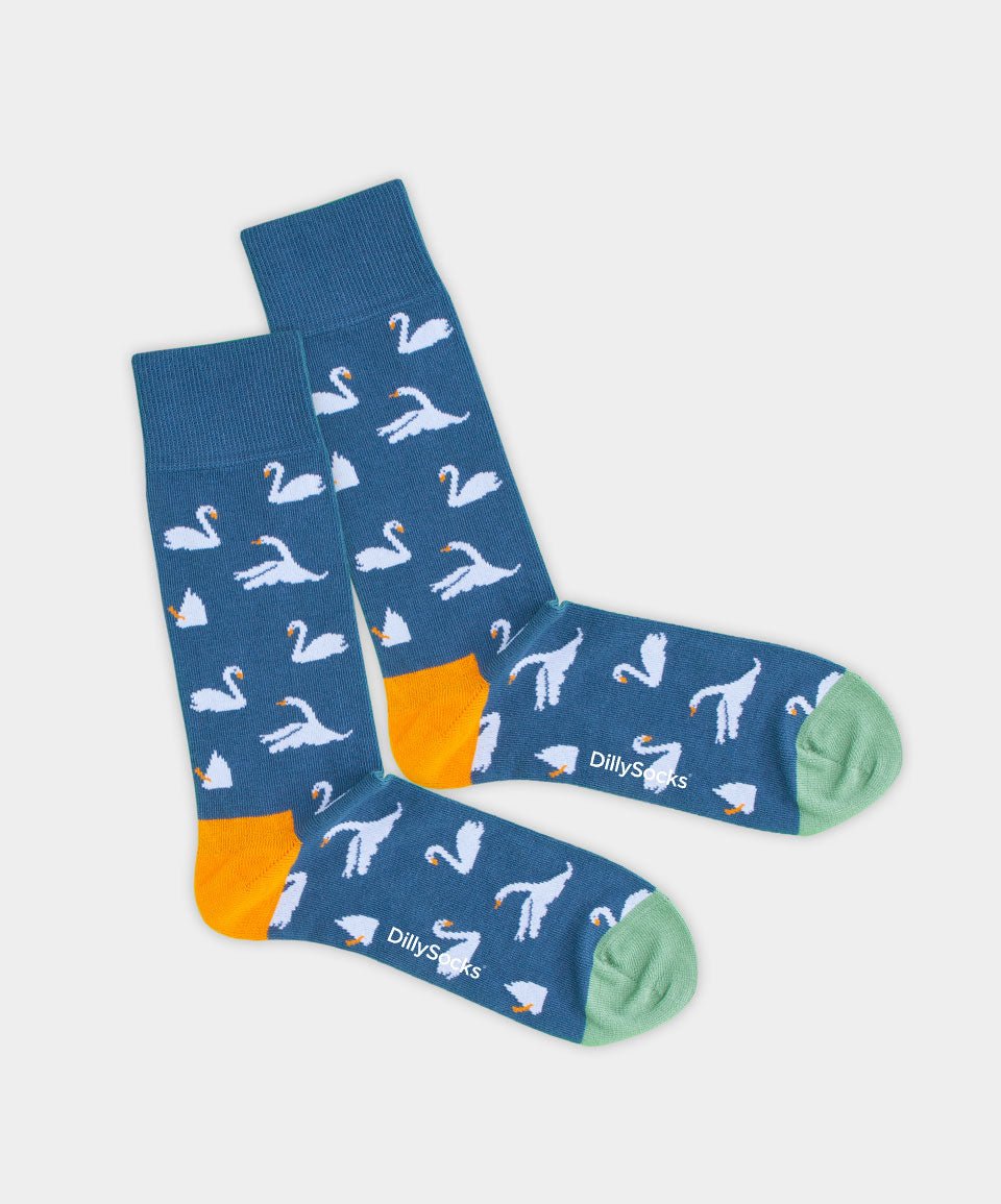 Socken Swan Lake von DillySocks