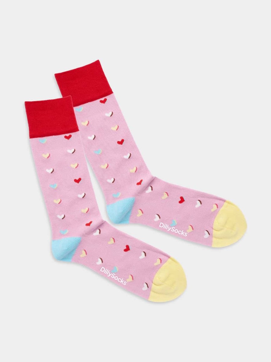 Socken Sweet Heart Of Mine von DillySocks