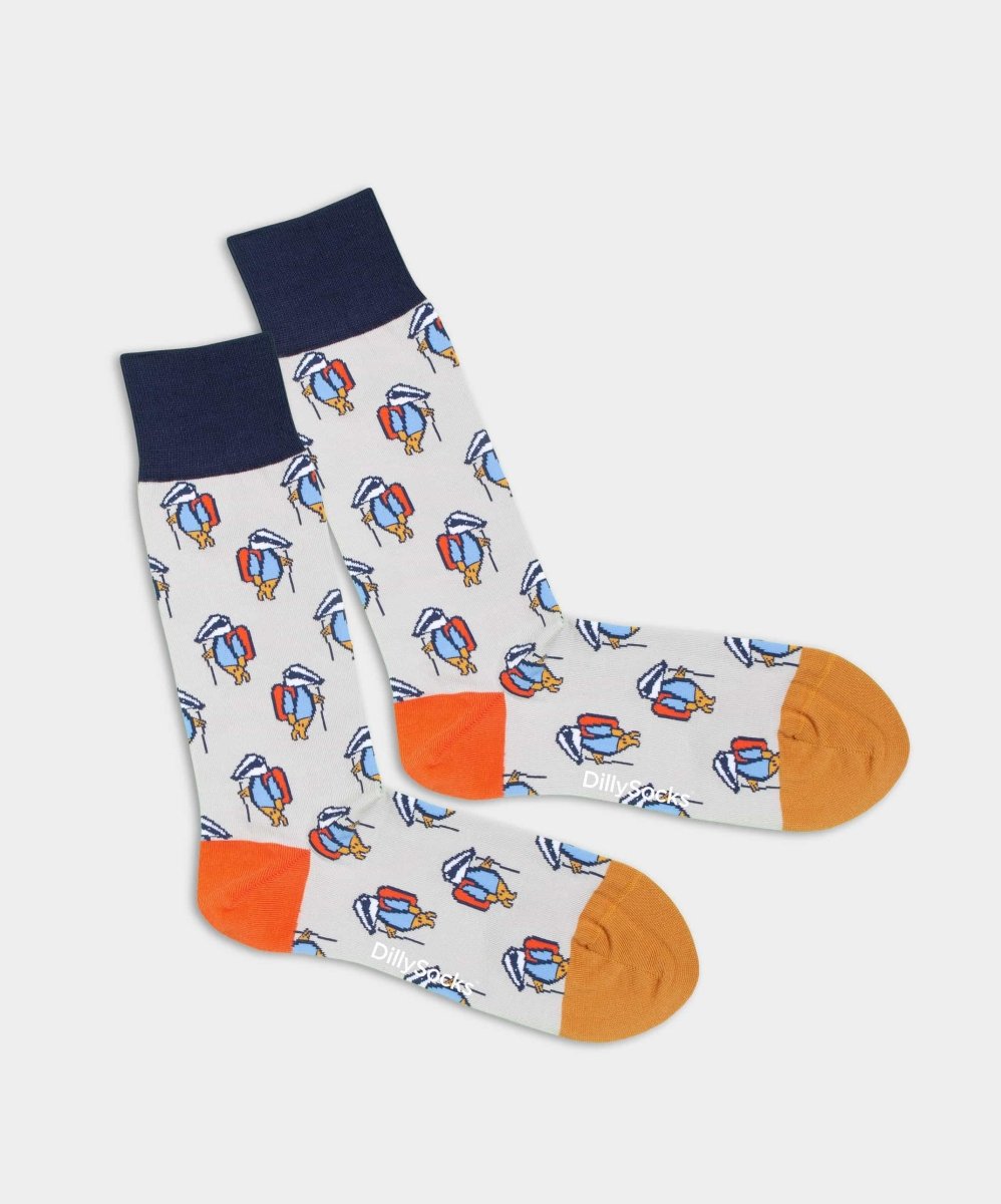 Socken The Walking Badger von DillySocks