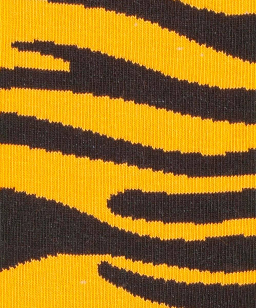 Tiger King Socken bunt schwarz-orange nackt Beine
