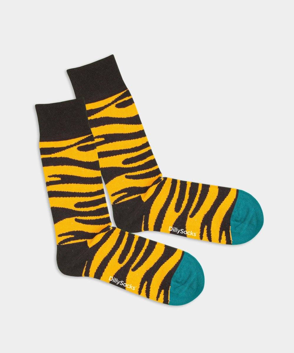 Tiger King Socken mit Tigerdesign, bequem und stylisch