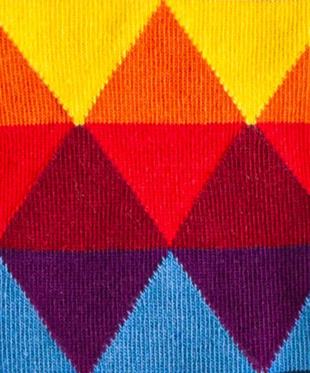 Socken Triangle Party von DillySocks