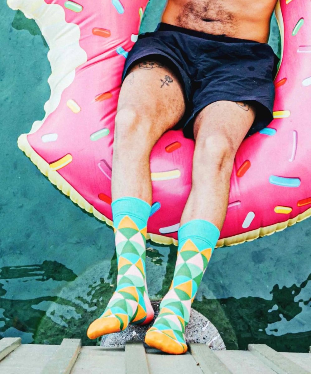 Socken Triangle Summer von DillySocks