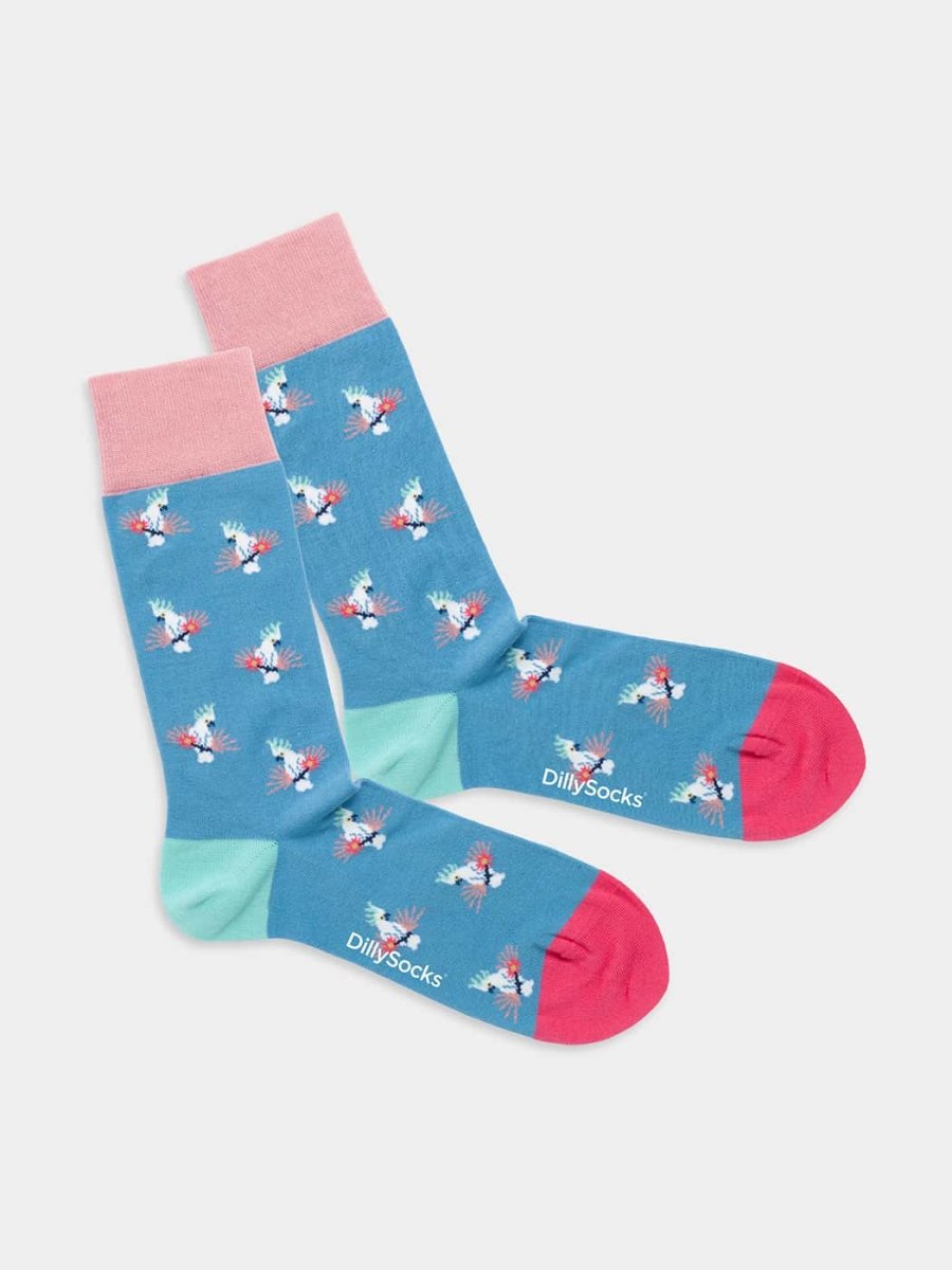 Socken Tropical Bird of Paradise von DillySocks