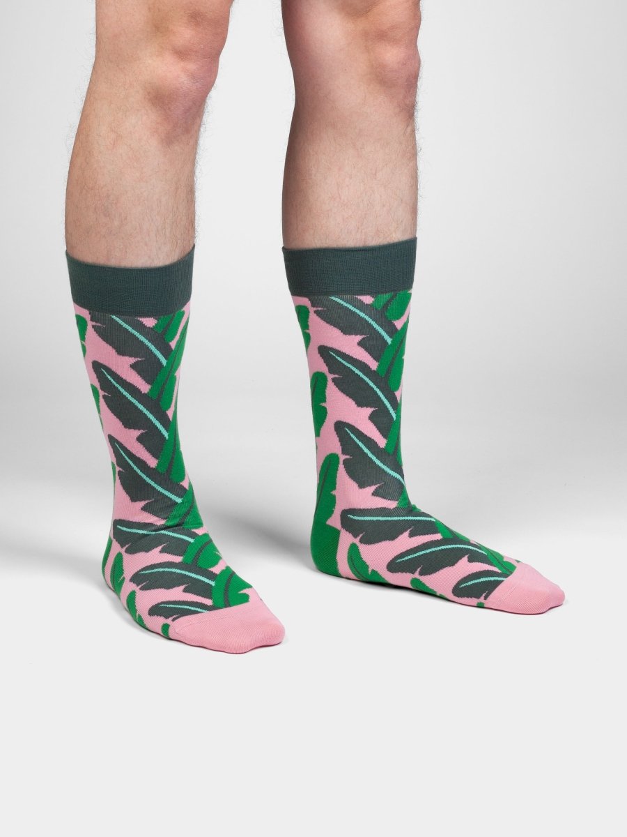 Socken Tropical Leaves von DillySocks