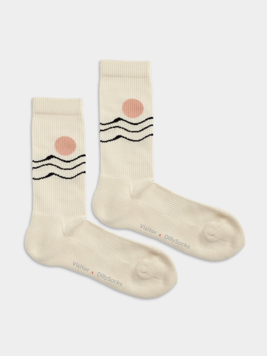 Socken Vagues noires von DillySocks