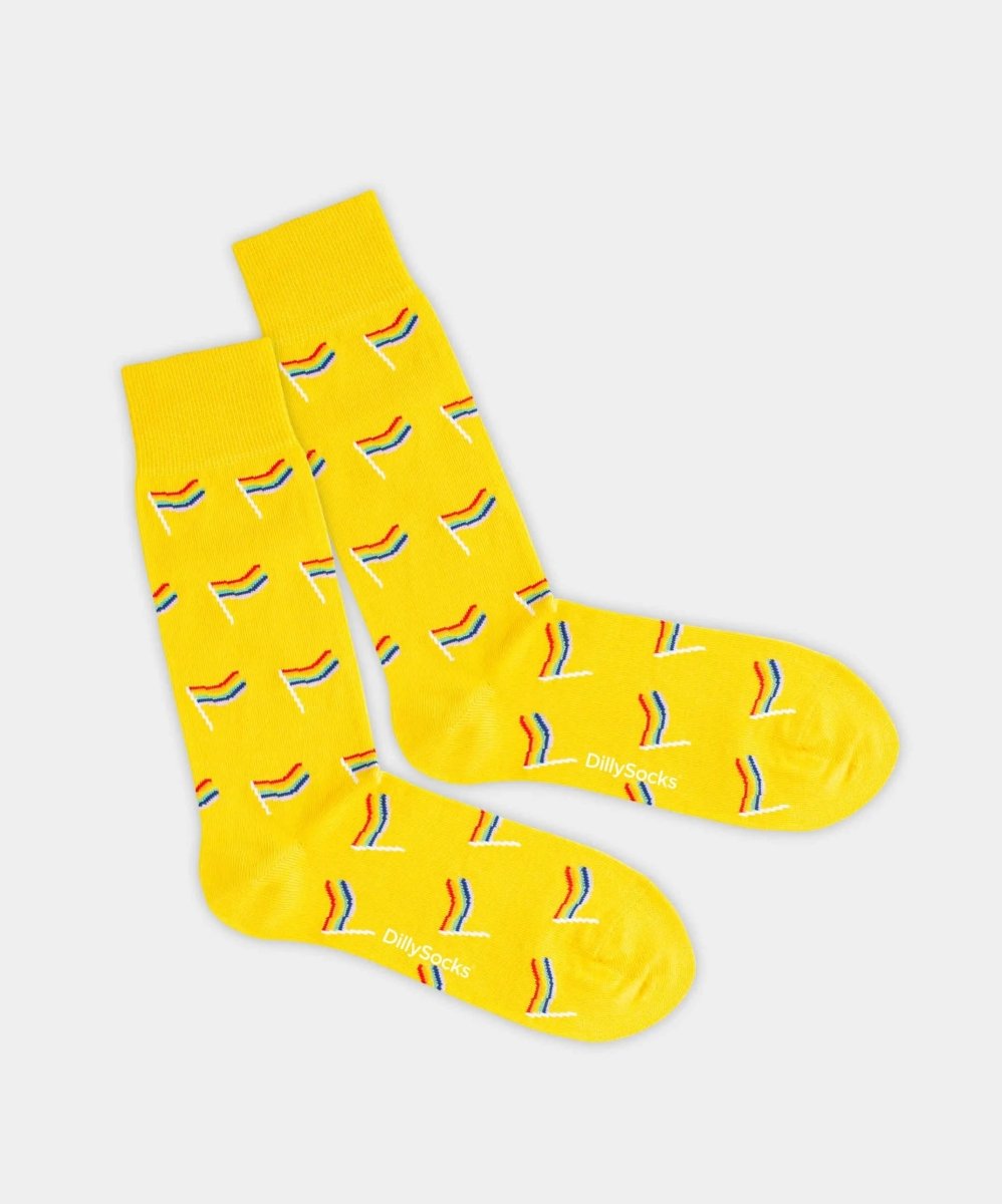 Socken Wave Your Flag von DillySocks