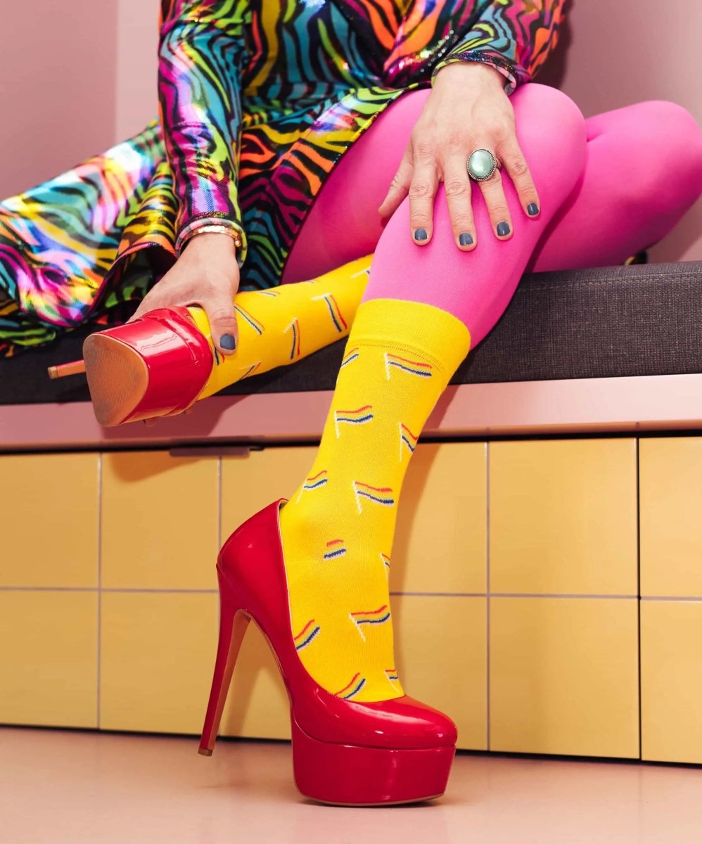 Socken Wave Your Flag von DillySocks