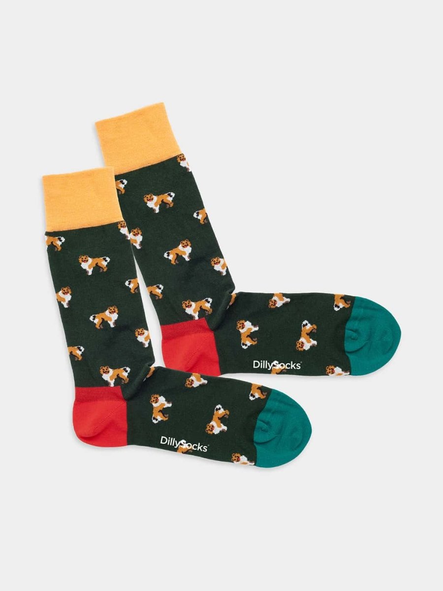 Socken Who Let The Dogs Out von DillySocks