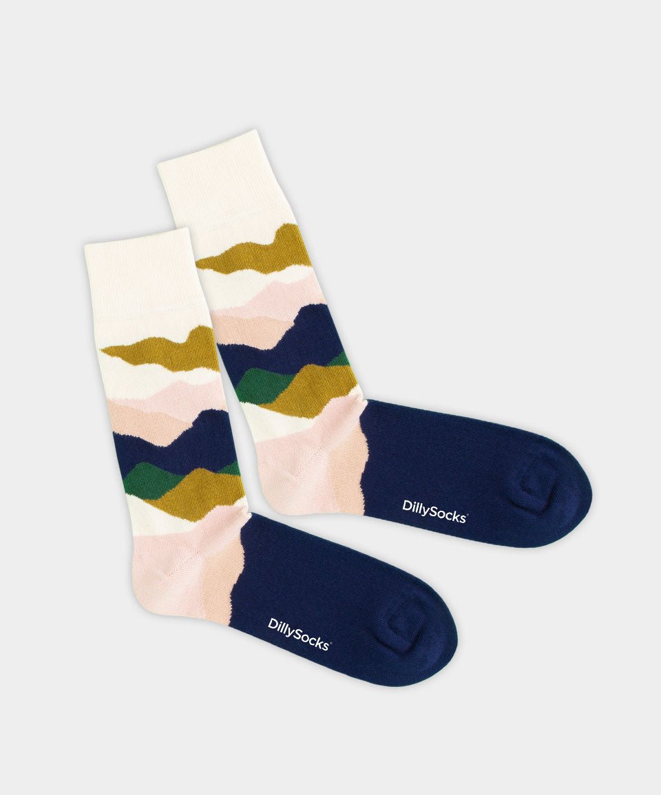 Socken Wide View von DillySocks
