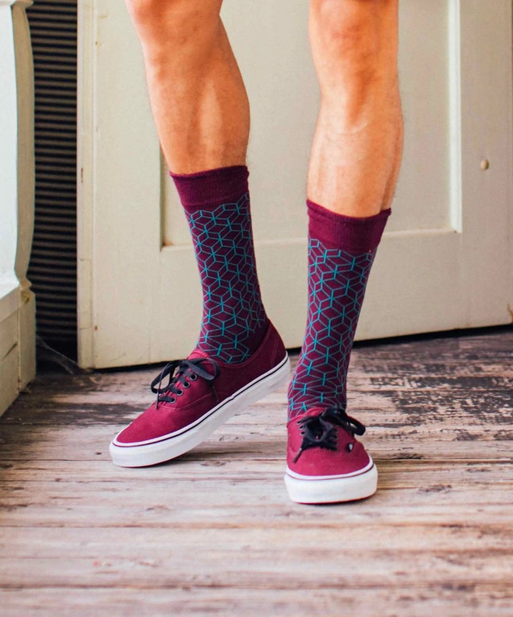 Socken Wine Lining von DillySocks