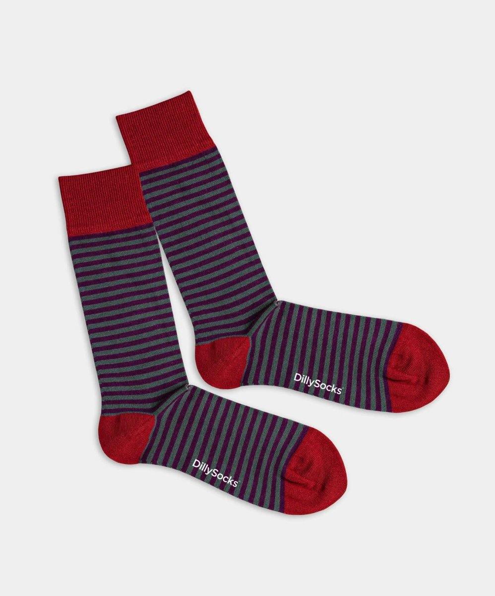 Socken Wine Ring von DillySocks