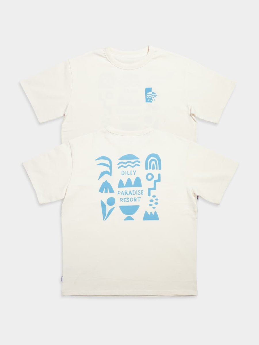 T-Shirts Dilly Paradise Resort von DillySocks