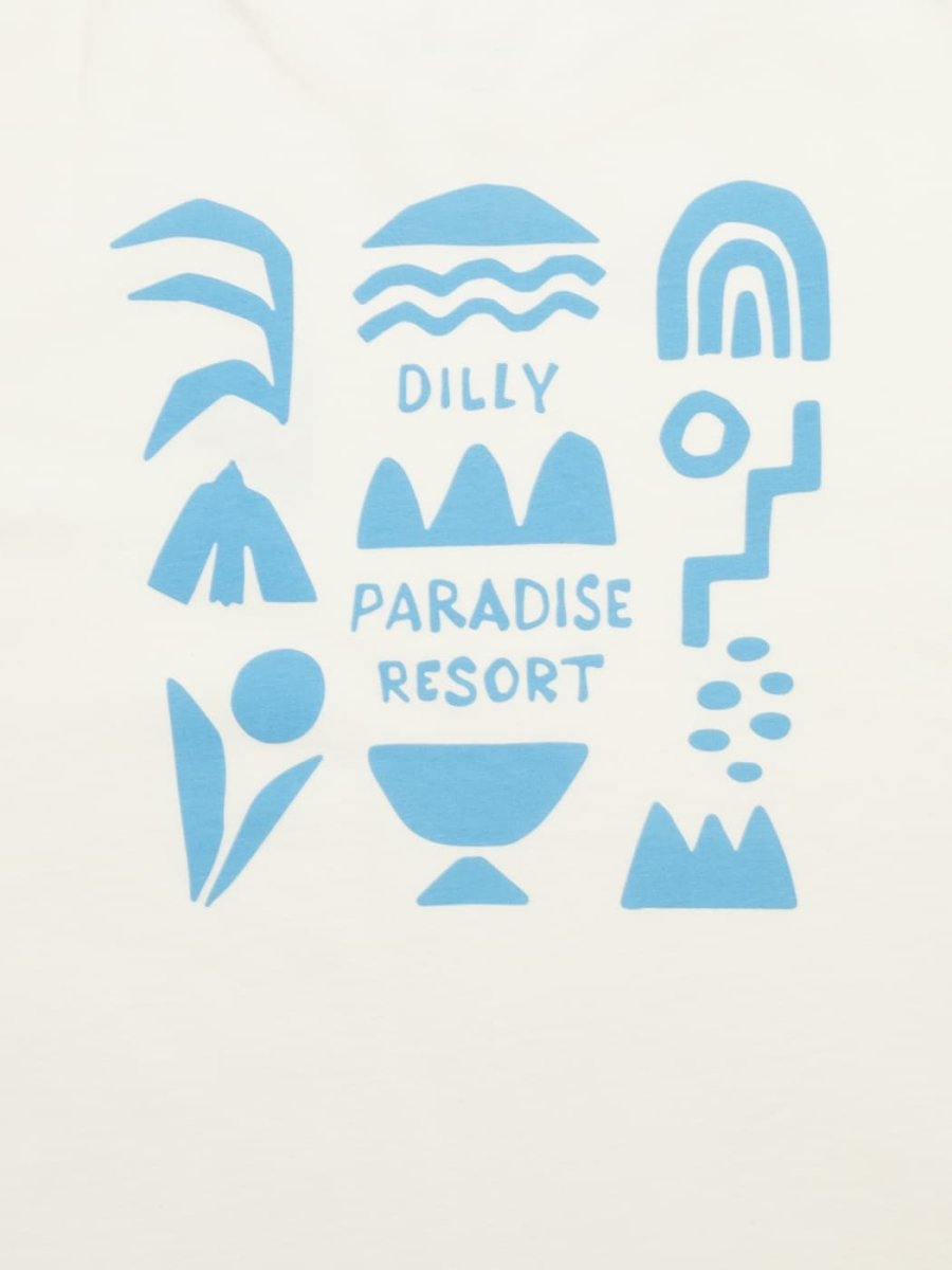 T-Shirts Dilly Paradise Resort von DillySocks