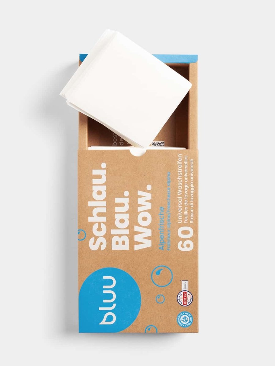 Waschprodukt Bluu Waschpapier von DillySocks