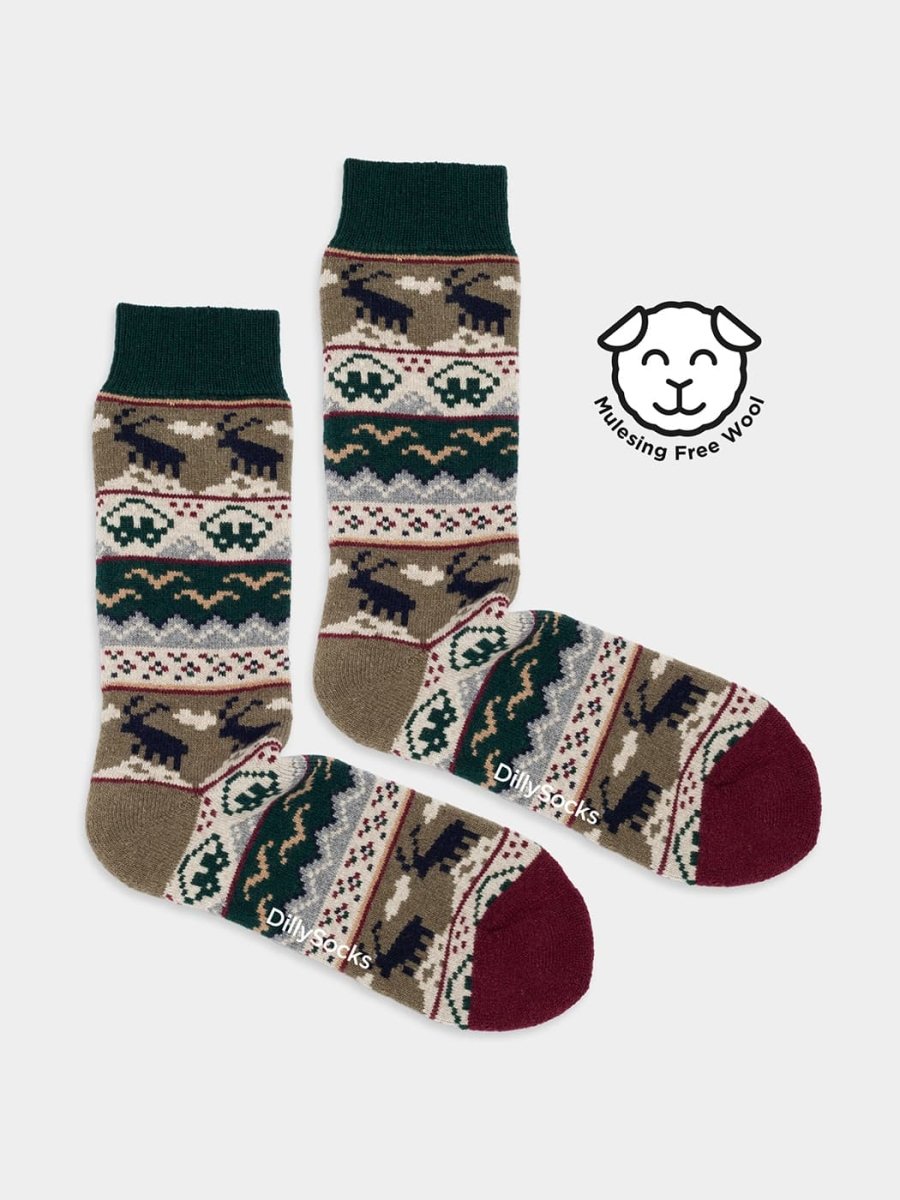 Wollsocken Cozy Tuomas von DillySocks